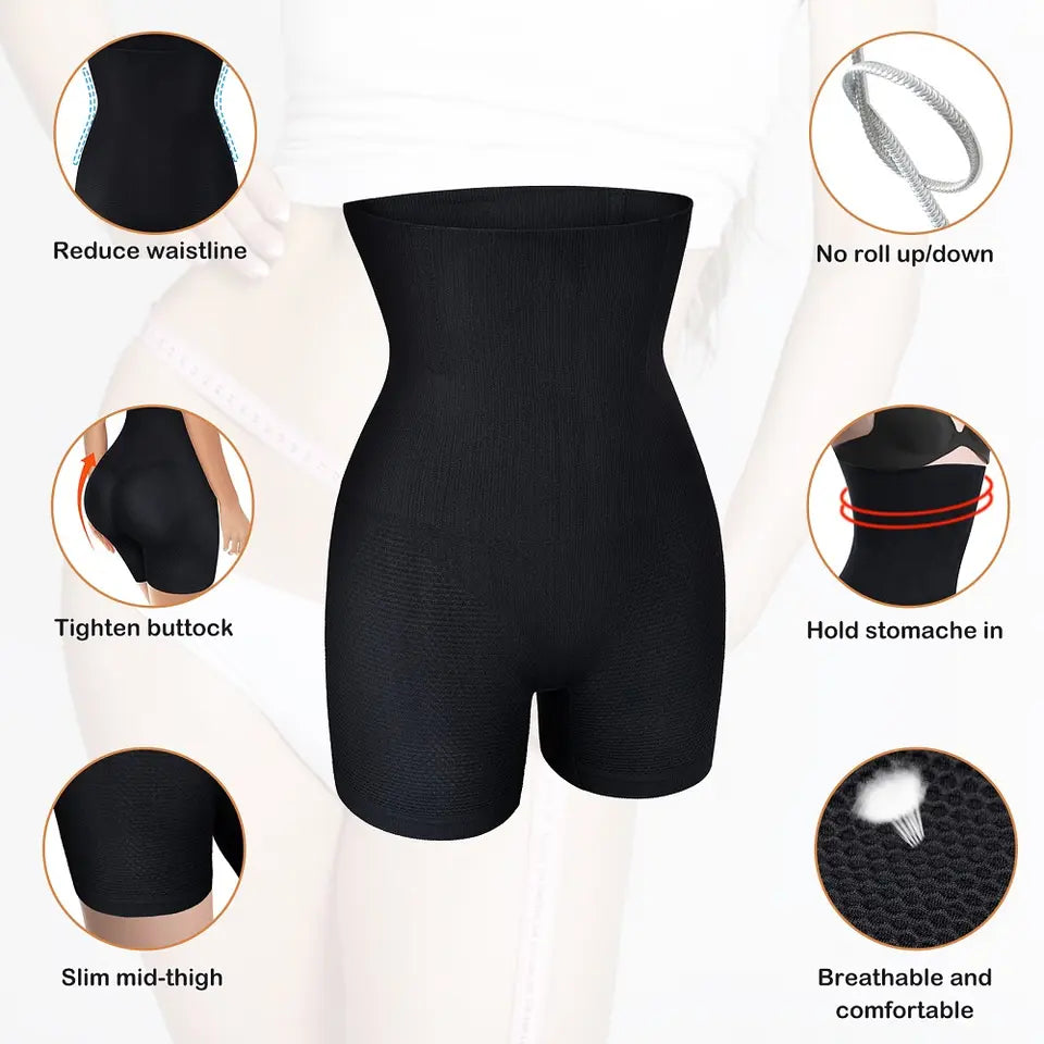 Everyday High-Waisted Mid-Thigh Short